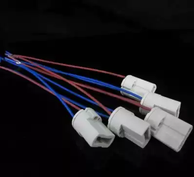 G9 lamp holder ceramic lamp holder socket g9 halogen lamp holder with wire aging lamp holder G9 ceramic plug