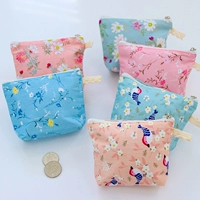 Túi đựng tiền xu nữ mini cầm tay đơn giản dây kéo sinh viên dễ thương Nhật Bản và Hàn Quốc cầm tay ví nhỏ túi vải xu túi cầm tay nữ