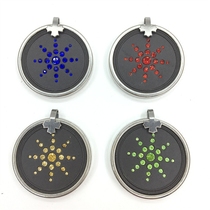 2020 new Japanese and Korean popular negative ion health pendant jewelry volcanic stone rich mineral element pendant