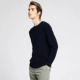 Pipi dog 2018 đầu mùa xuân người đàn ông mới của dệt kim cashmere áo len cổ tròn tổ chức máy tính mô hình kim cương áo thun áo thun dài tay nam Áo len Cashmere