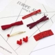 Kẹp tóc đen từ đầu clip trang trí đầu clip phụ kiện tóc dành cho người lớn Liu Haifa clip tóc mùa xuân clip nhỏ bên clip bộ dây buộc tóc cho bé gái Phụ kiện tóc