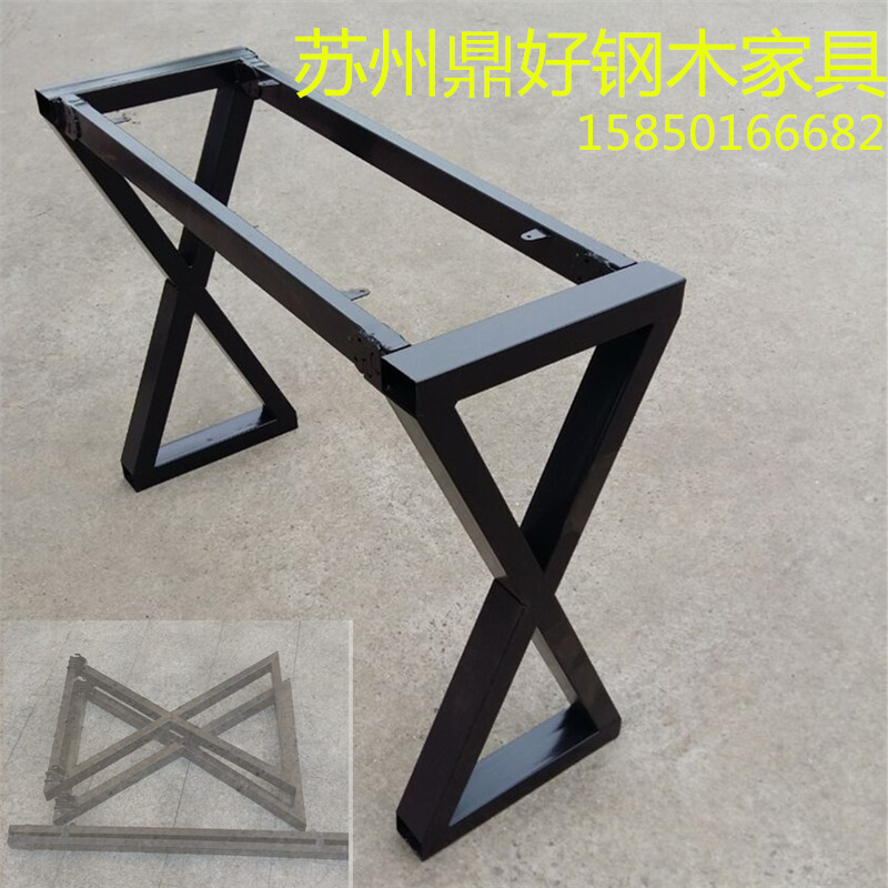 x Custom direct sales table frame Office desk legs Table frame Conference table table bracket Iron frame table feet Table feet