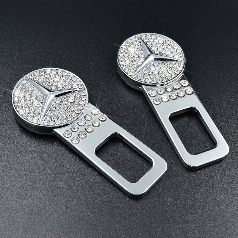 奔驰宝马奥迪大众路虎汽车安全带卡夹插销保险带卡扣卡片插片插扣