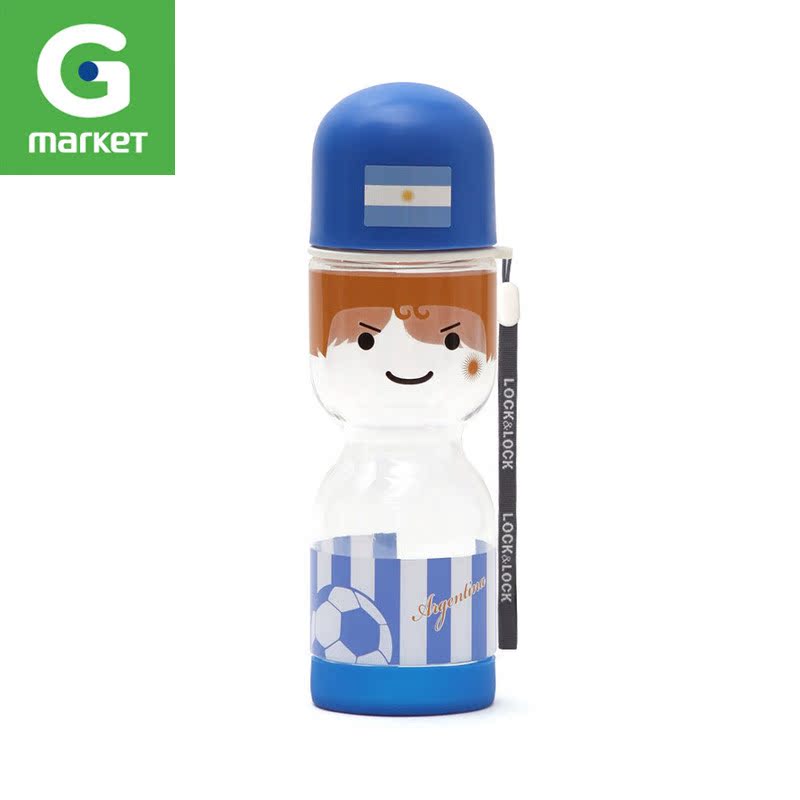 新品韩国正品 Gmarket生活[Lock&Lock] 430ml卡通随手杯 阿根廷