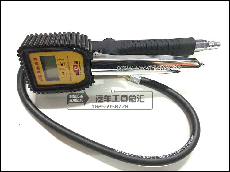 Tai Feng Digital Display Tire Gaslighting Table High Precision Gas Meter Tire Pressure Gauge Inflatable Gun Tire Pressure Gun