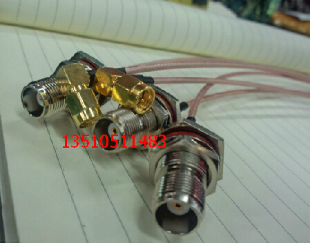 SMA Male Bend to TNC Mother Belt flange RG316 Radio Frequency Signal Line High Frequency SMA TNC-JKY coaxial AP Line