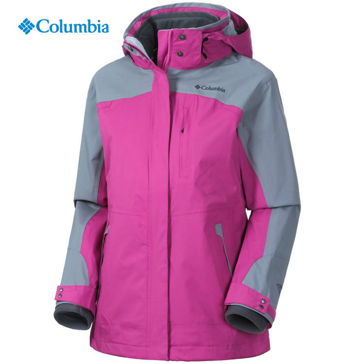 COLUMBIA/哥伦比亚 女款抓绒内胆冲锋衣 PL7845