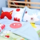 Goes giường bông khăn trải giường denim chăn của trẻ em chăn ba đối tác chịu động vật dễ thương - Bộ đồ giường trẻ em 	chăn ga gối cho bé	 Bộ đồ giường trẻ em