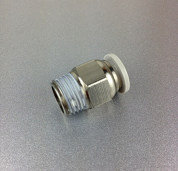 White boutique gas connector PC8-01 PC8-02 threaded straight PC8-03 PC8-03 PC8-04 PC8-M5 PC8-M5