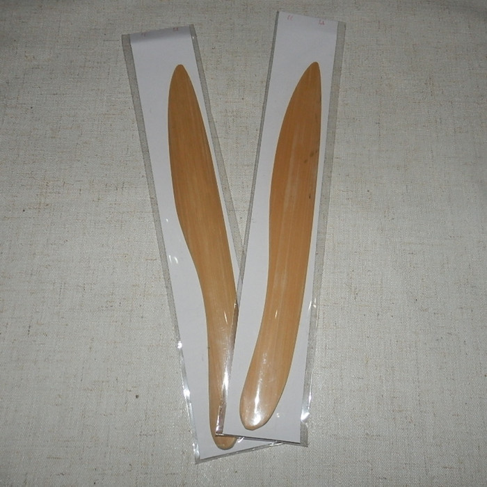 Paper cutter Bamboo screwdriver Mounting material Pure hand polished Rice paper cutter Bamboo stick screwdriver