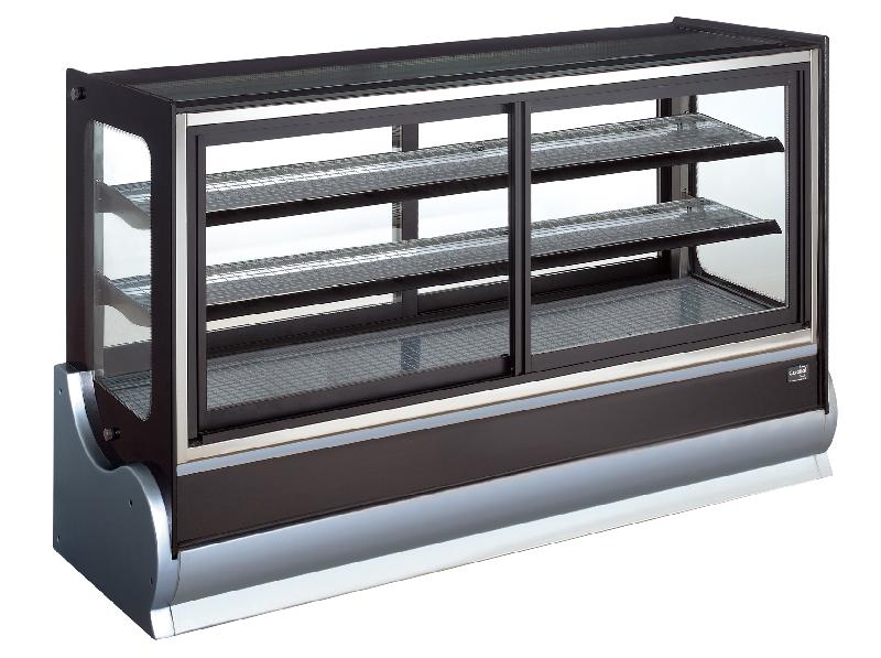 Meiko H - GA530VBF desktop open door and front - and - rear heat cake cabinet 0 9 m desktop heat - made bread display cabinet