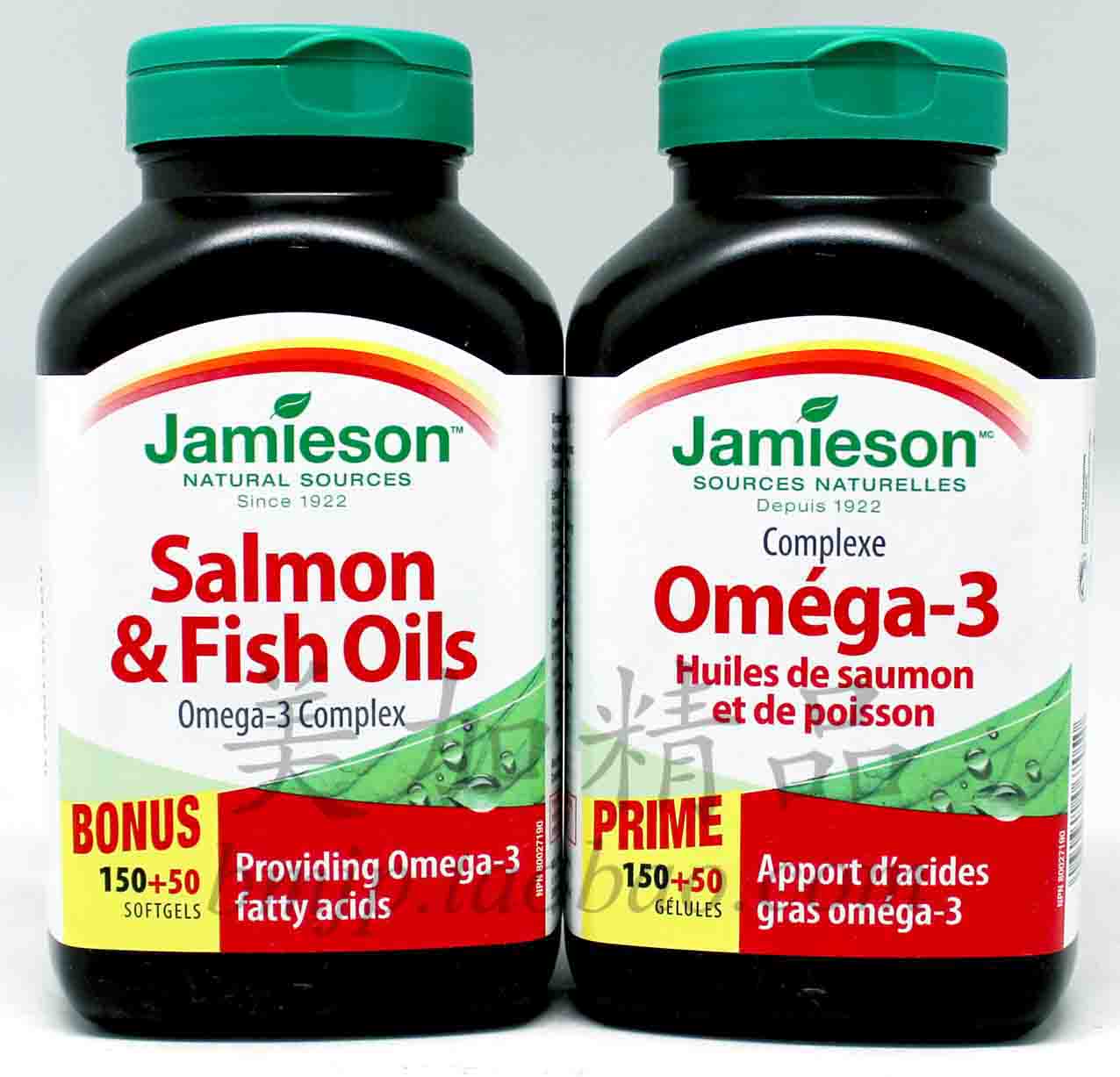 Canada Jamieson Bodybuilder Deep Sea Salmon Salmon Oil Capsules 200 Capsules
