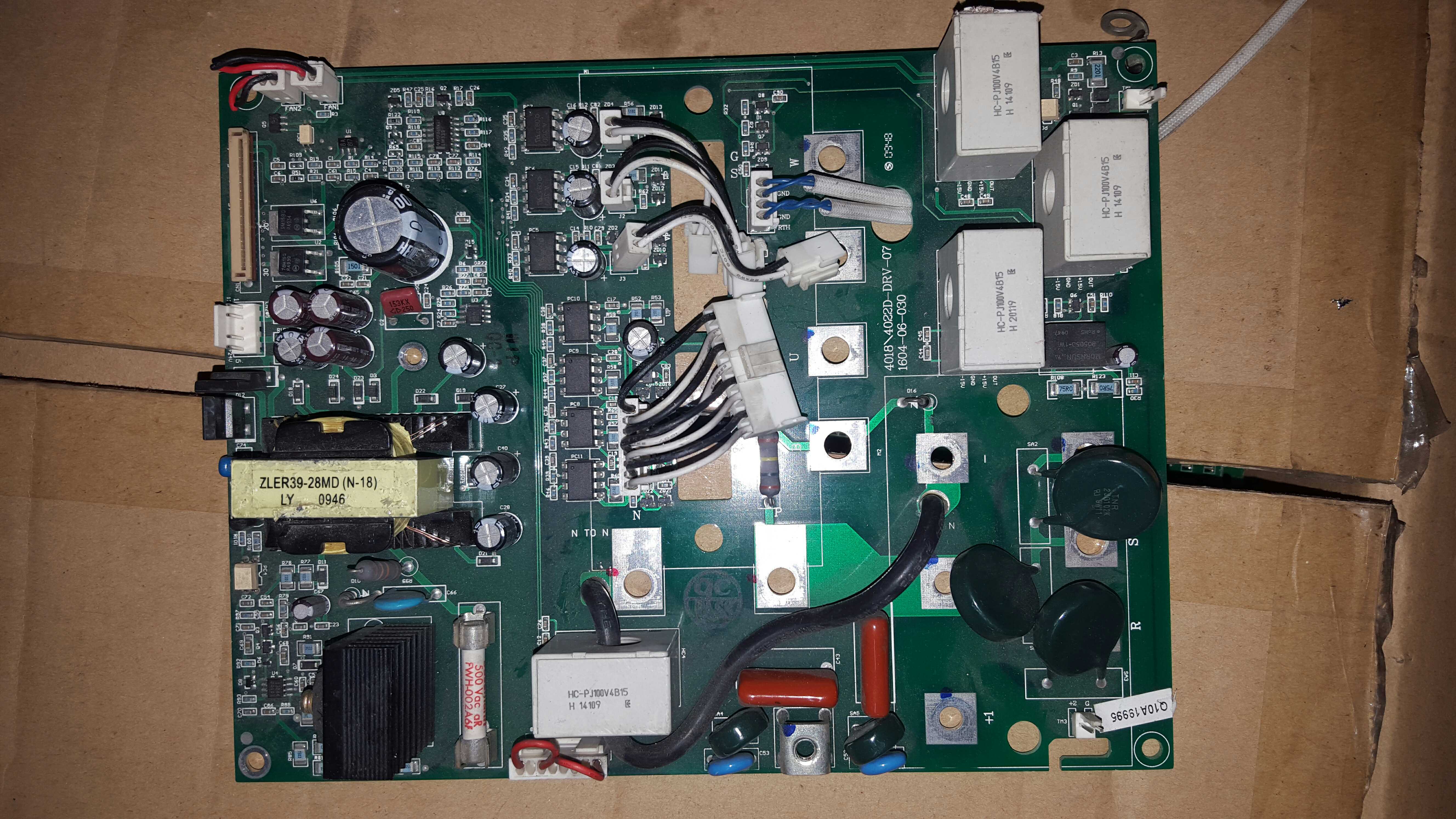 Sea Tianmund Plastic Machine Servo Drive 18 5 22kw Power Drive Plate 40184022-DRV-07