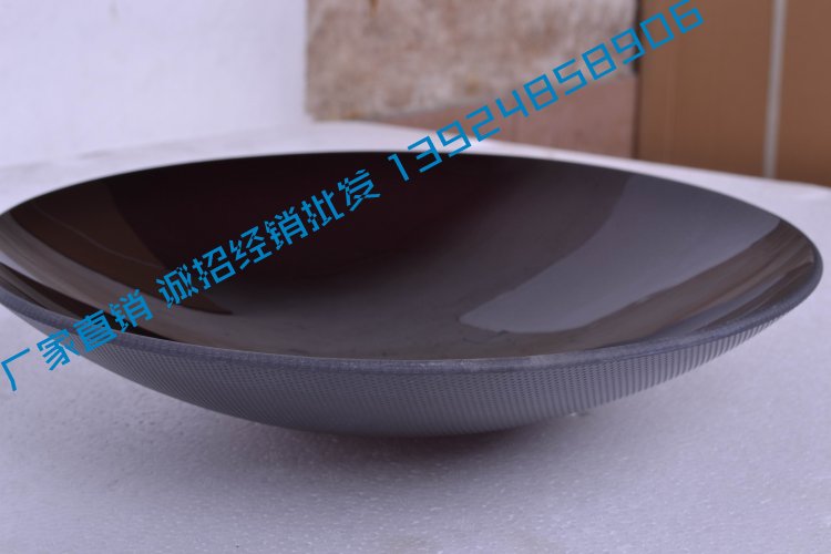 Manufacturers direct sales of commercial electromagnetic furnace microcrystal plate 40 concave black crystalline glass plate 4MM thick