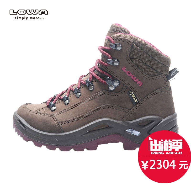 春夏新品 LOWA 多彩女式中帮鞋-Renegade GTX L320945