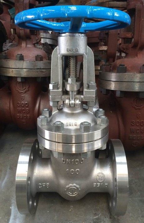 Z41W-100P 304 316 stainless steel flange gate valve stainless steel gate valve high pressure gate valve DN15-250