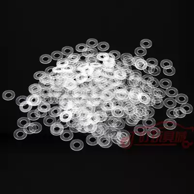 Homemade Tiangong four-wheel drive modified accessories motor to gasket motor shaft gasket transparent black 10 pieces