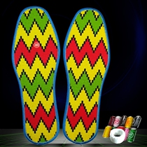 Cross stitch insole pinhole printing cotton embroidery pattern semi-finished products hand-delivered boyfriend breathable with needle and thread