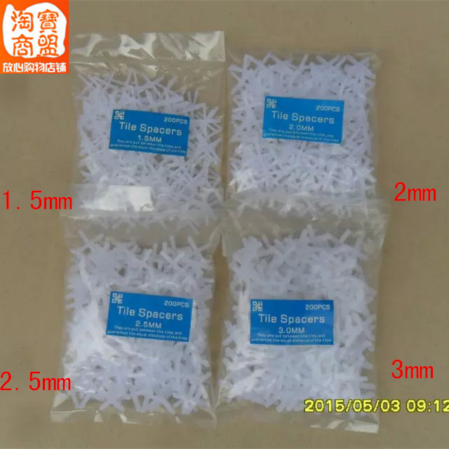 Export quality tile cross positioner card 200 tile - paved adjustment materials