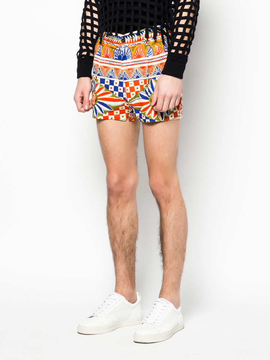 Dolce&Gabbana 彩色波普印花短裤