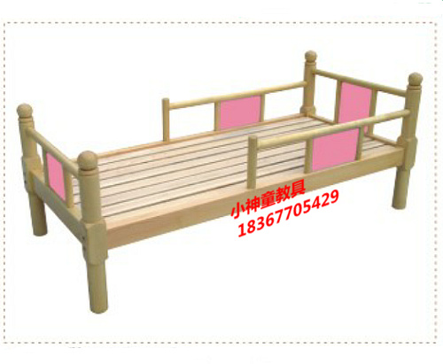 Manufacturers direct sales of kindergarten children log log single bed toddler lunch hurry chamber pine bed manufacturers direct sales