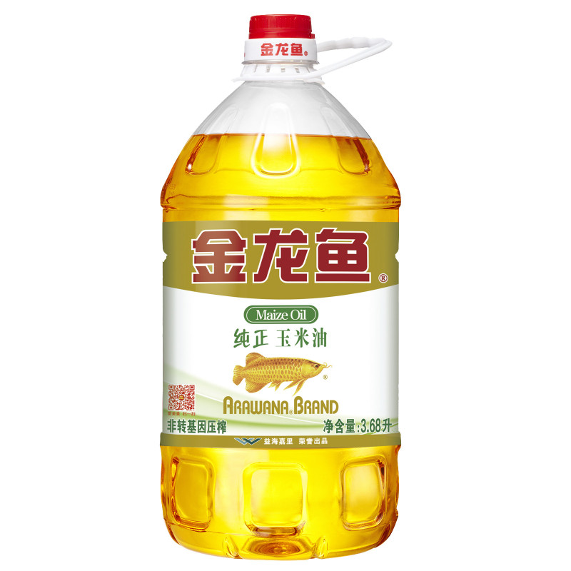【苏宁易购】金龙鱼纯正玉米油3.68L