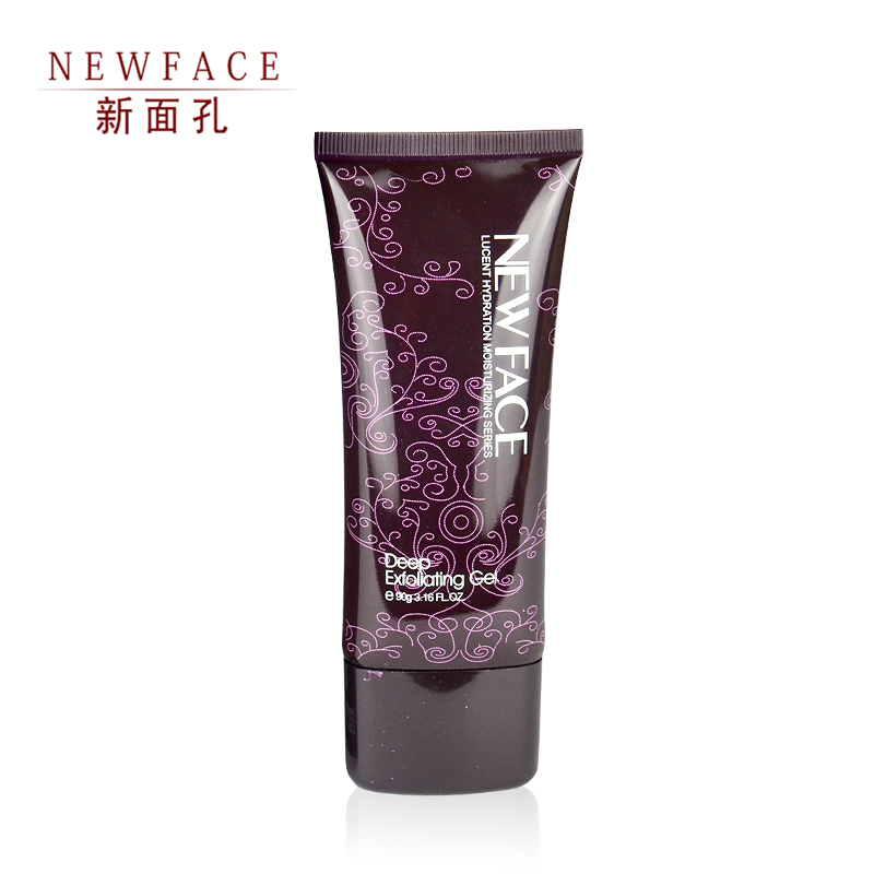 NEW FACE/新面孔深层去角质啫喱90g晶透水润保湿系列卸妆洁面面霜