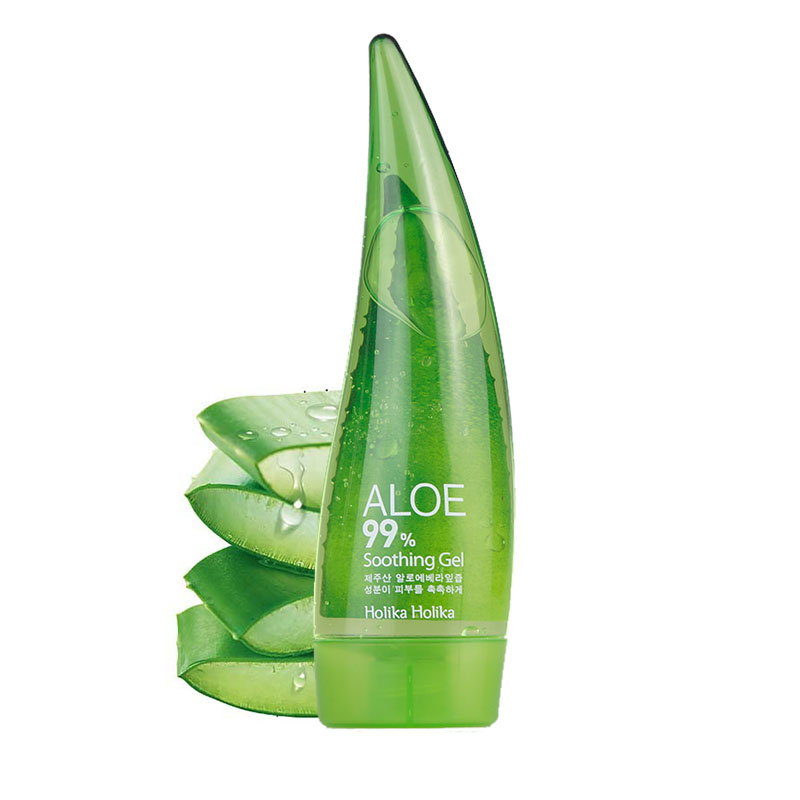 韩国 Holika Holika99%牛角芦荟胶 补水保湿舒缓55ml