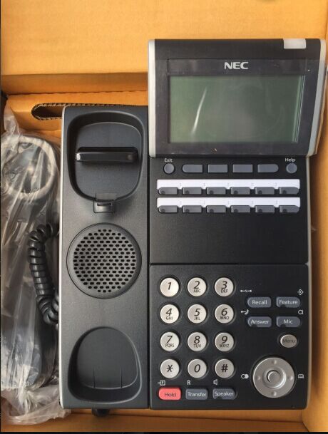 NEC SV8100 program-controlled Phone Switch DTL-12D-1P 12 Key Digital Cable Phone Line