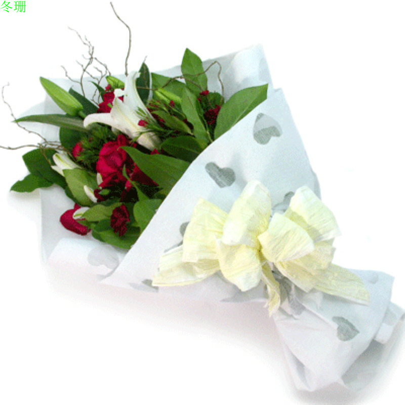 教师节红玫瑰百合北京情人节预定生日同城鲜花速递上海天津抚宁县