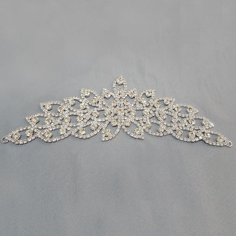 Diamond ornament wedding dress dress decorative accessories accessories DIY crown shape bridal head ornament wedding supplies