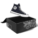 Converse Converse 1970S Giày vải tiêu chuẩn Samsung màu đen cao giúp đen thấp giúp 162050c 142334C giày thể thao nữ trắng Plimsolls
