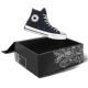 Converse Converse 1970S Giày vải tiêu chuẩn Samsung màu đen cao giúp đen thấp giúp 162050c 142334C