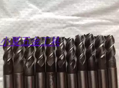 Second-hand old domestic Changshu Feng brand straight handle end mill rough tooth 3 blade open coarse diameter 12mm