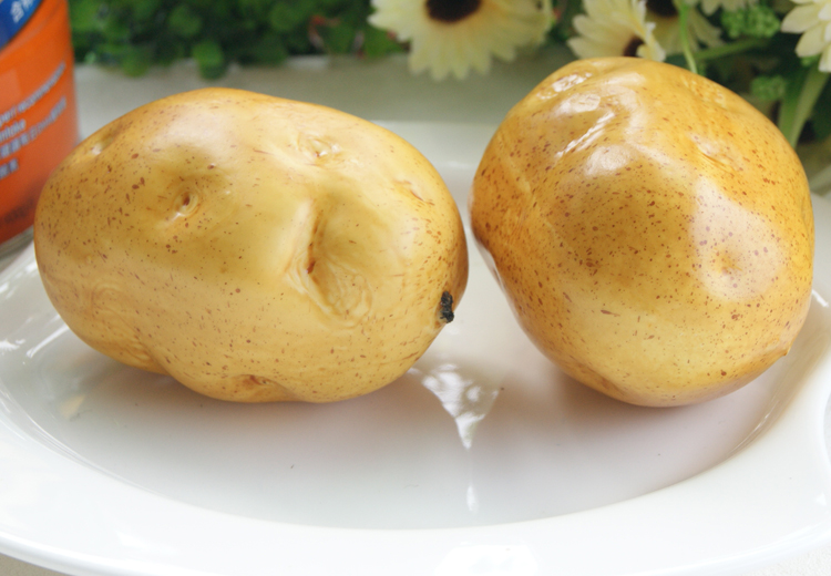Simulation vegetable potato model photography props Home furnishings High simulation potato fake potato