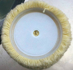 Imported 6 inch concave wool disc Pure wool polishing ball polishing disc polishing machine with 150 pallets