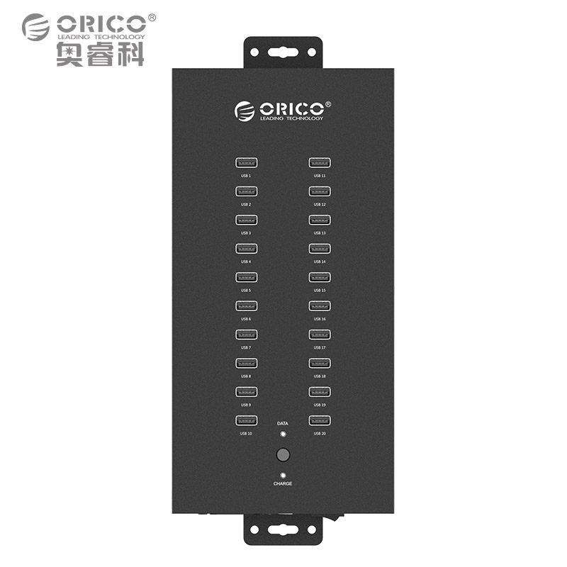 ORICO Industrial Grade 20 Ports USB2 0 Hub Computer Extension HUB Extension Cable Mobile Phone Fast Charging Station