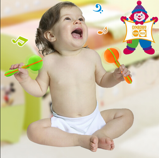European Standard Children's Plastic Sandhammer Toy Olf Musical Instrument Safe and Environmental Protection