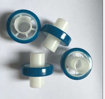 Plate closing machine rubberized roller plate placing machine rubberized wheel turner wheel blue free rubberized roller