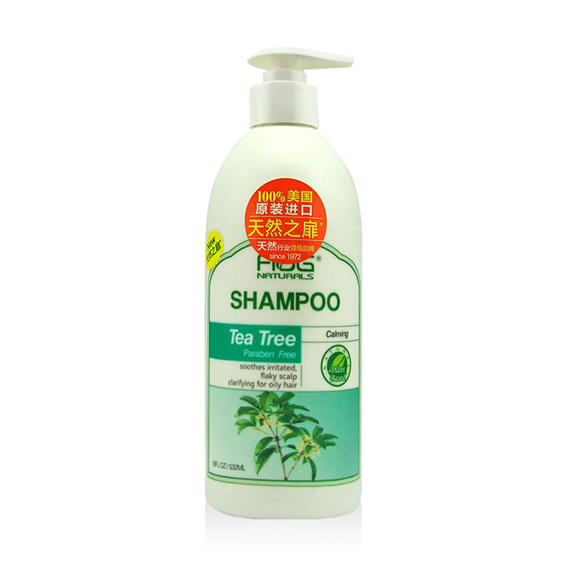 原装进口天然之扉茶树舒缓控油洗发露/洗发水  532ml*1瓶无硅油