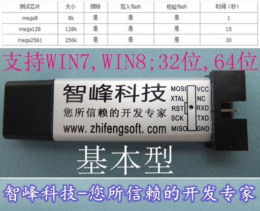 ZF-209 avr 51 FAST DOWNLOADER USBISP USB USB DOWNLOADER NON-USBASP