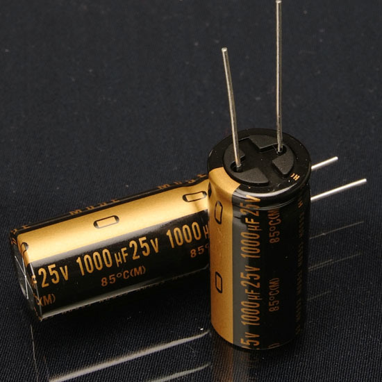 1000UF 25V Nichicon MUSE KZ Fever Electrolytic Capacitor UKZ1E102MHM