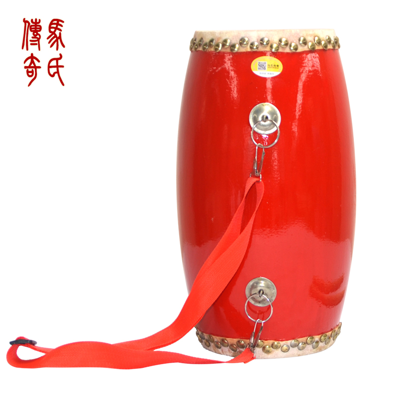 Ma's Legend 14CM Waist Drum Wooden Drum Body Adult Waist Drum Children's Waist Drum Cowhide Drum Song Dance Waist Drum