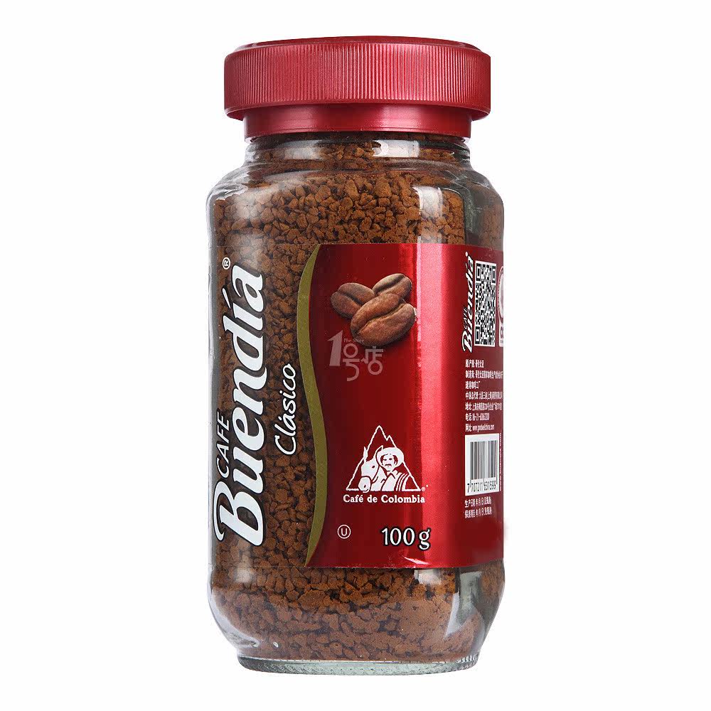 Buendia博恩 哥伦比亚冻干速溶咖啡 100g 新老包装随机发货