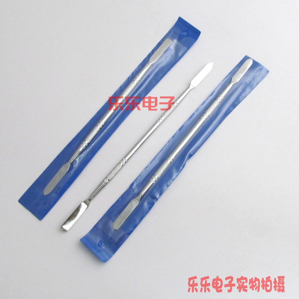 Bright white mobile phone tablet PC disassembly rod steel crowbar Notebook ipad open shell Metal boot rod crowbar