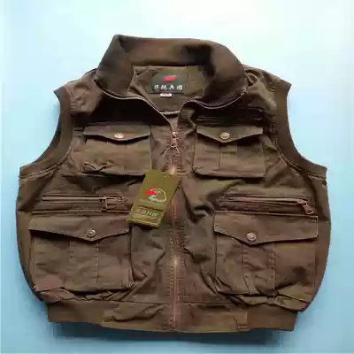 Outdoor sports and leisure multi-pocket battlefield vest photography fishing vest