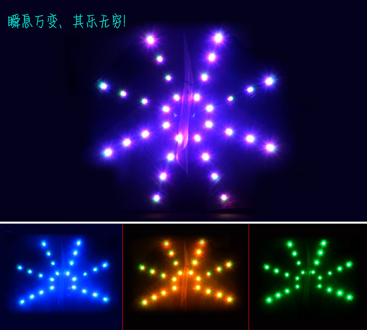   Wang Zi's luminous kite night light variable 2 flat 3 flat 4 flat