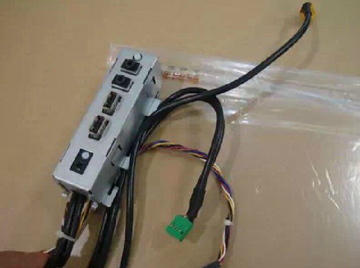 Original dress DELL T3500 switch Dell T3400 T3500 front USB switchboard