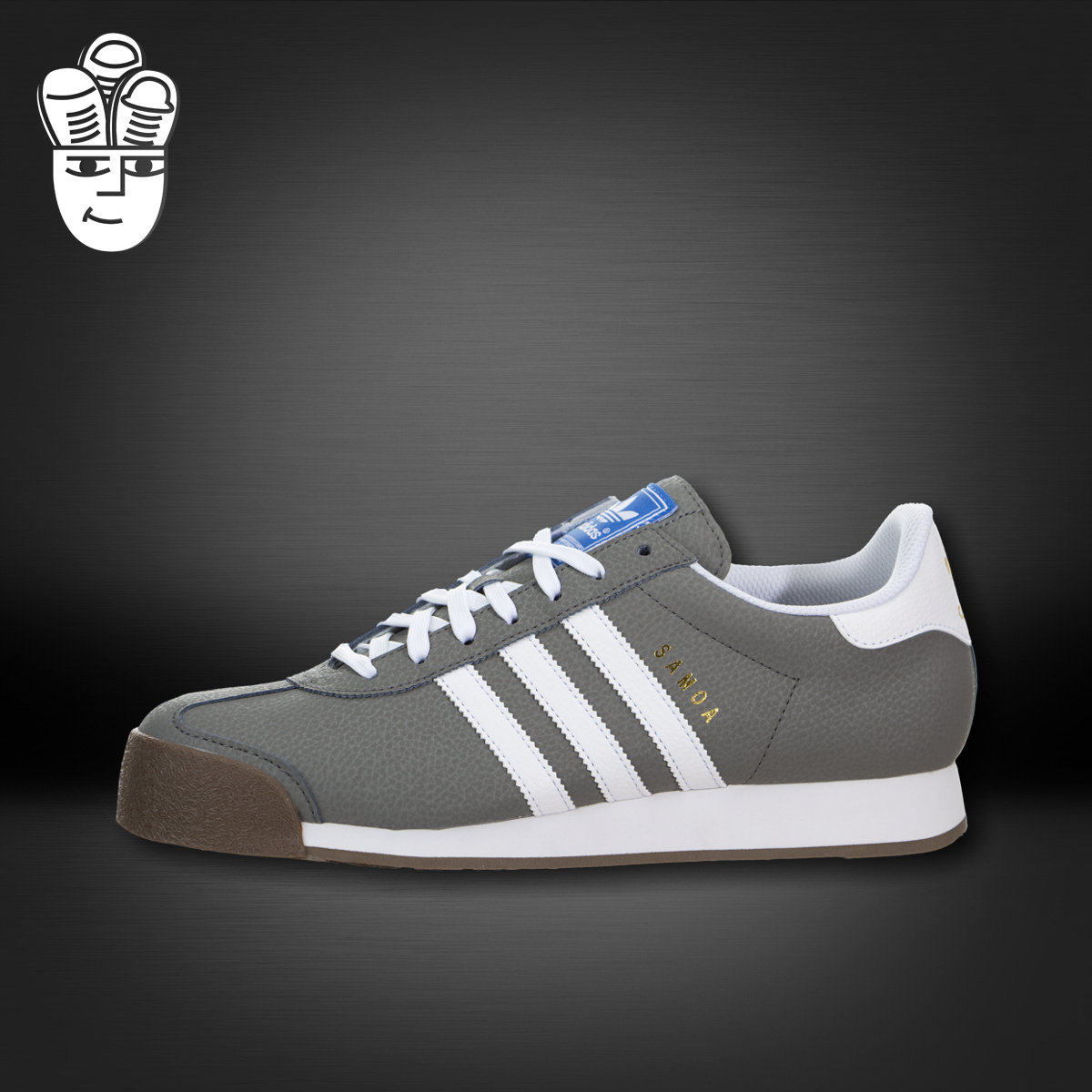 阿迪达斯 Adidas Samoa 三叶草男子潮鞋 复古板鞋 运动休闲鞋