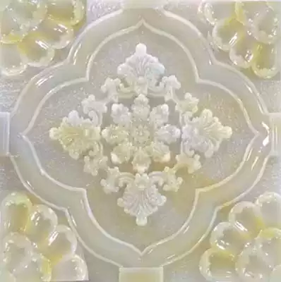 Jade TV background wall sandstone wall brick relief living room mural high grade resin wall brick cultural fossil AA08